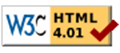 W3C HTML 4.01